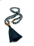Mala | Snowflake Obsidian